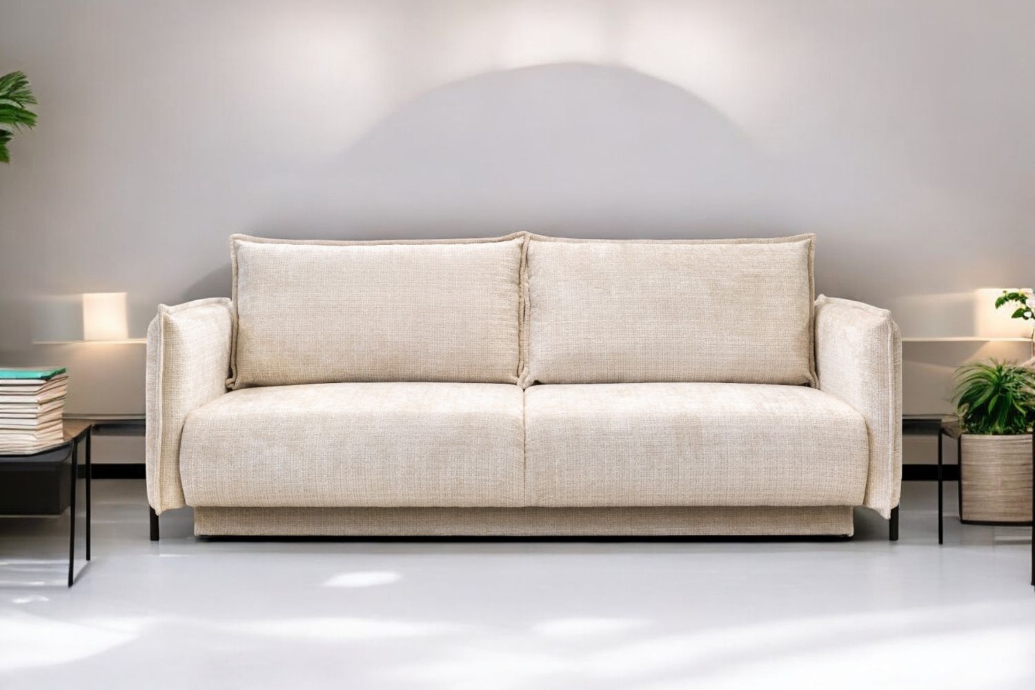 Canapé Amalfi tissus Marbella Beige