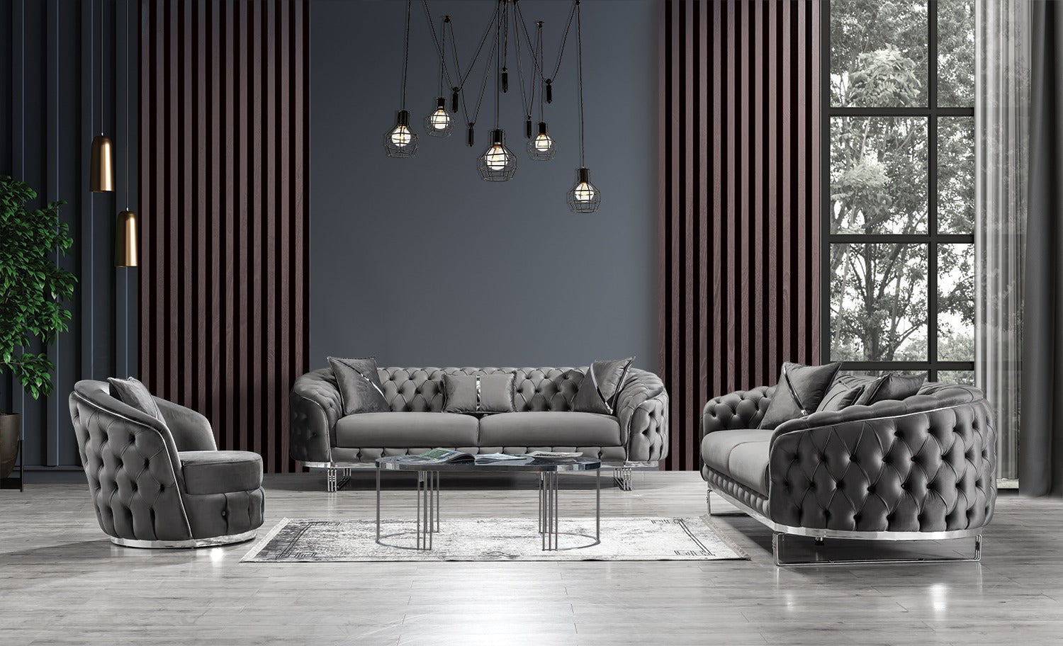 Canapé 3 places "IKON B"