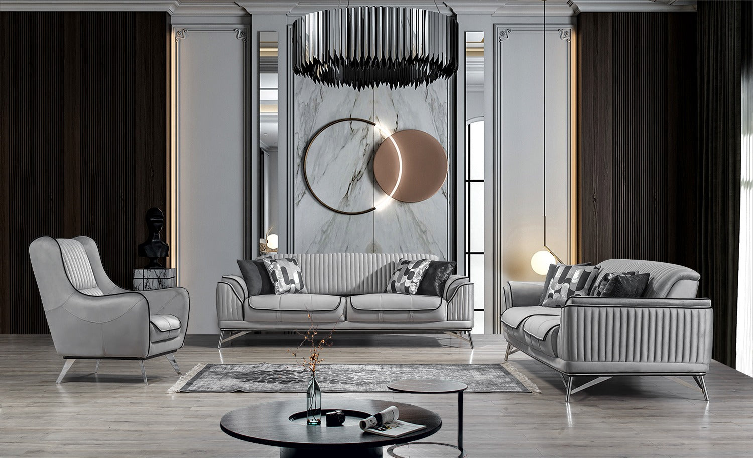 Canapé 3 places "MAGNUM"